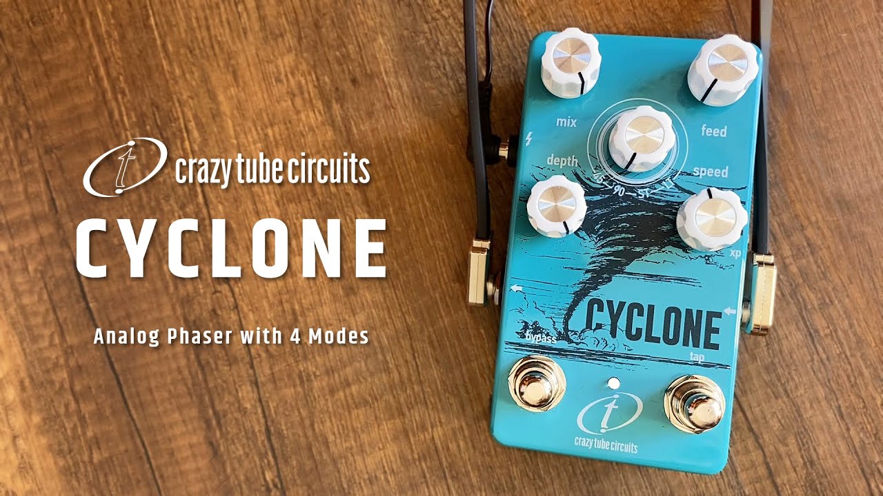 Crazy Tube Circuits Cyclone Analog Phaser (with 4 modes)