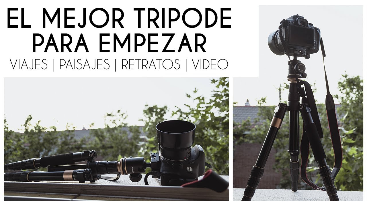 El mejor Tripode Para Empezar en la Fotografia| ANDOER Q666