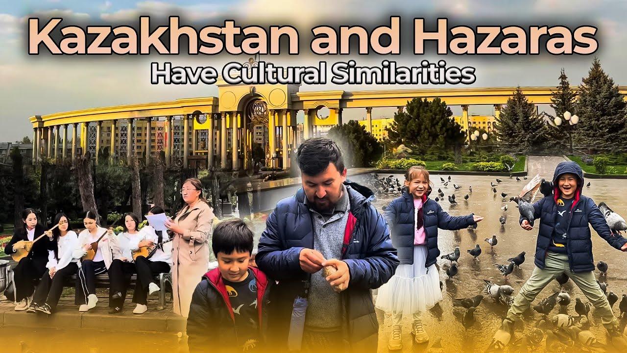 Kazakhstan & Hazaras Have Cultural Similarities S2 EP69 | Almaty Kazakhstan 🇰🇿