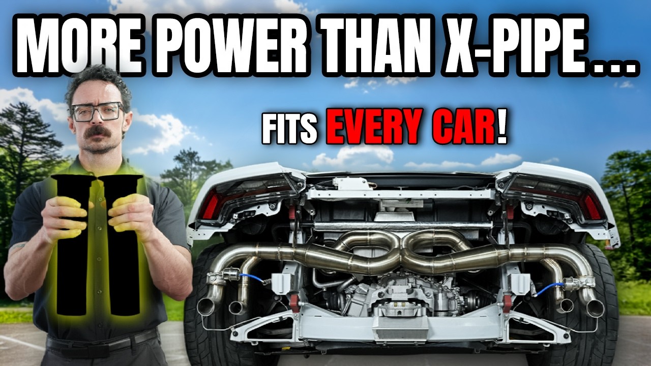 The Ultimate Exhaust Fits ANY CAR | Learn How It Beats Different X Pipes Using A Lamborghini Huracan