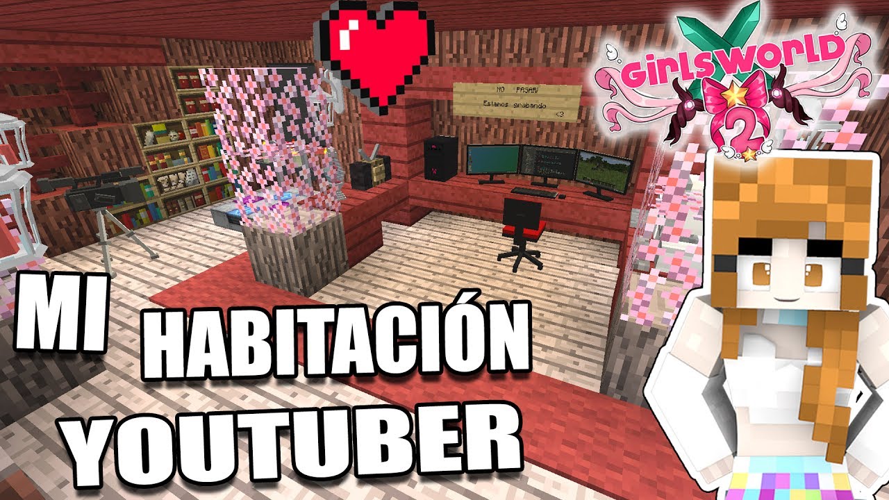 DECORO MI HABITACIÓN YOUTUBER!! | Ep. 31 | GIRL'S WORLD - TEMPORADA 2