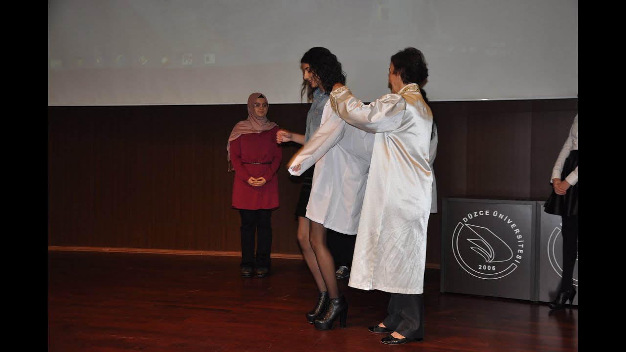 Düzce Üniversitesi Tıp Fakültesi 2014 Önlük Giydirme Töreni