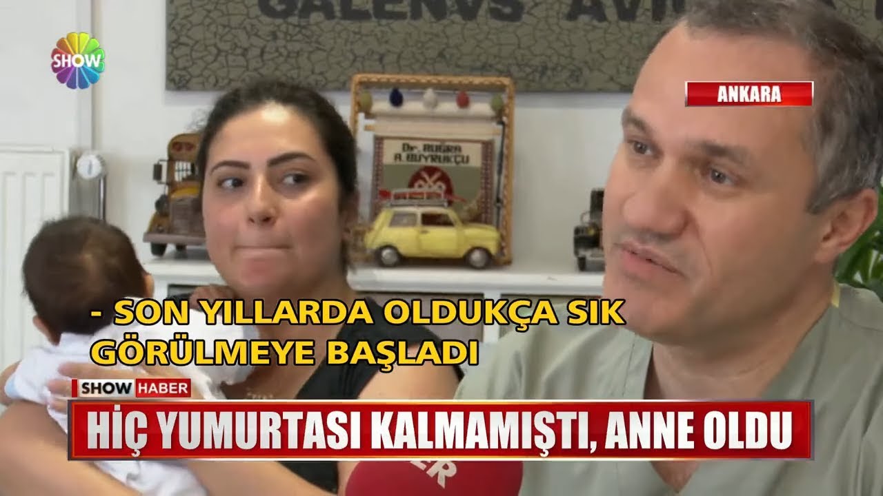 Hiç yumurtası kalmamıştı, anne oldu