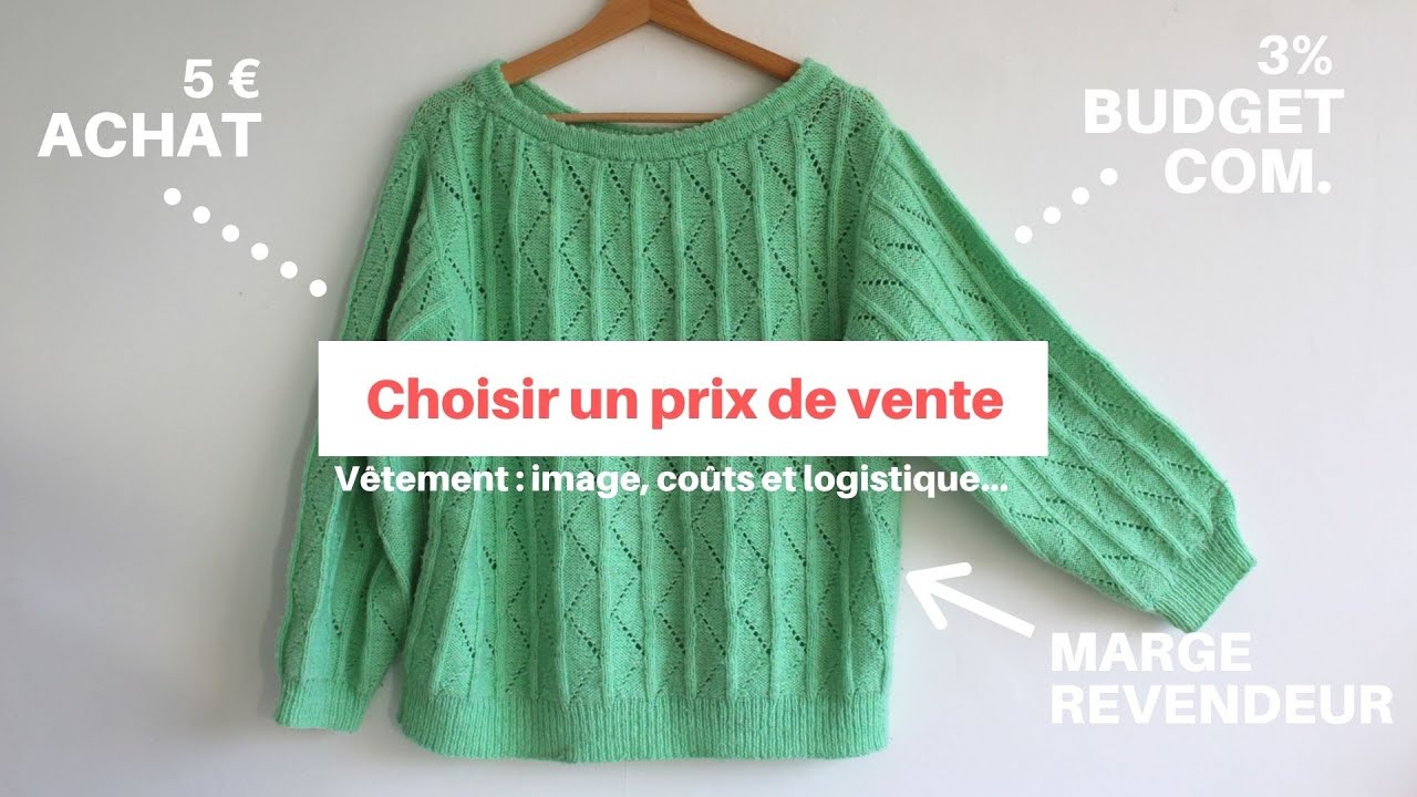 Combien coûte un vêtement ? Comment calculer le PRIX DE VENTE du vêtement de sa collection de mode ?