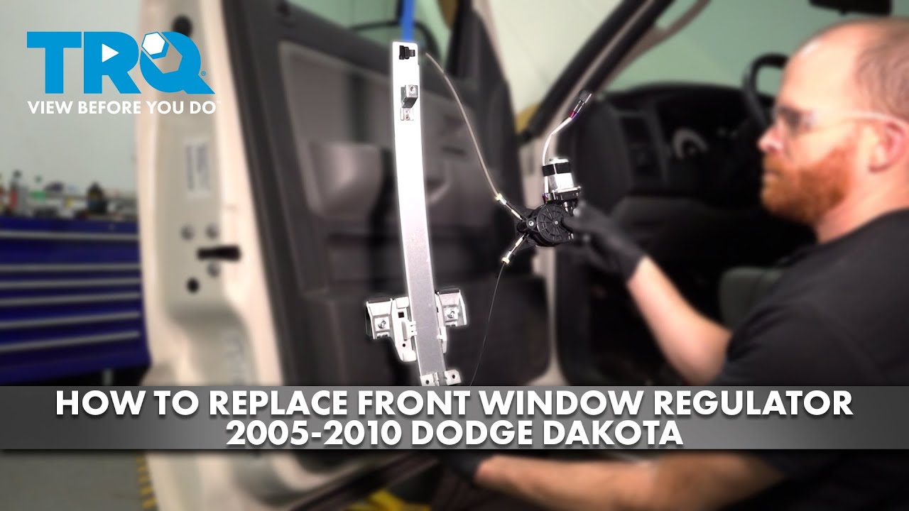 How to Replace Front Window Regulator 2005-2010 Dodge Dakota