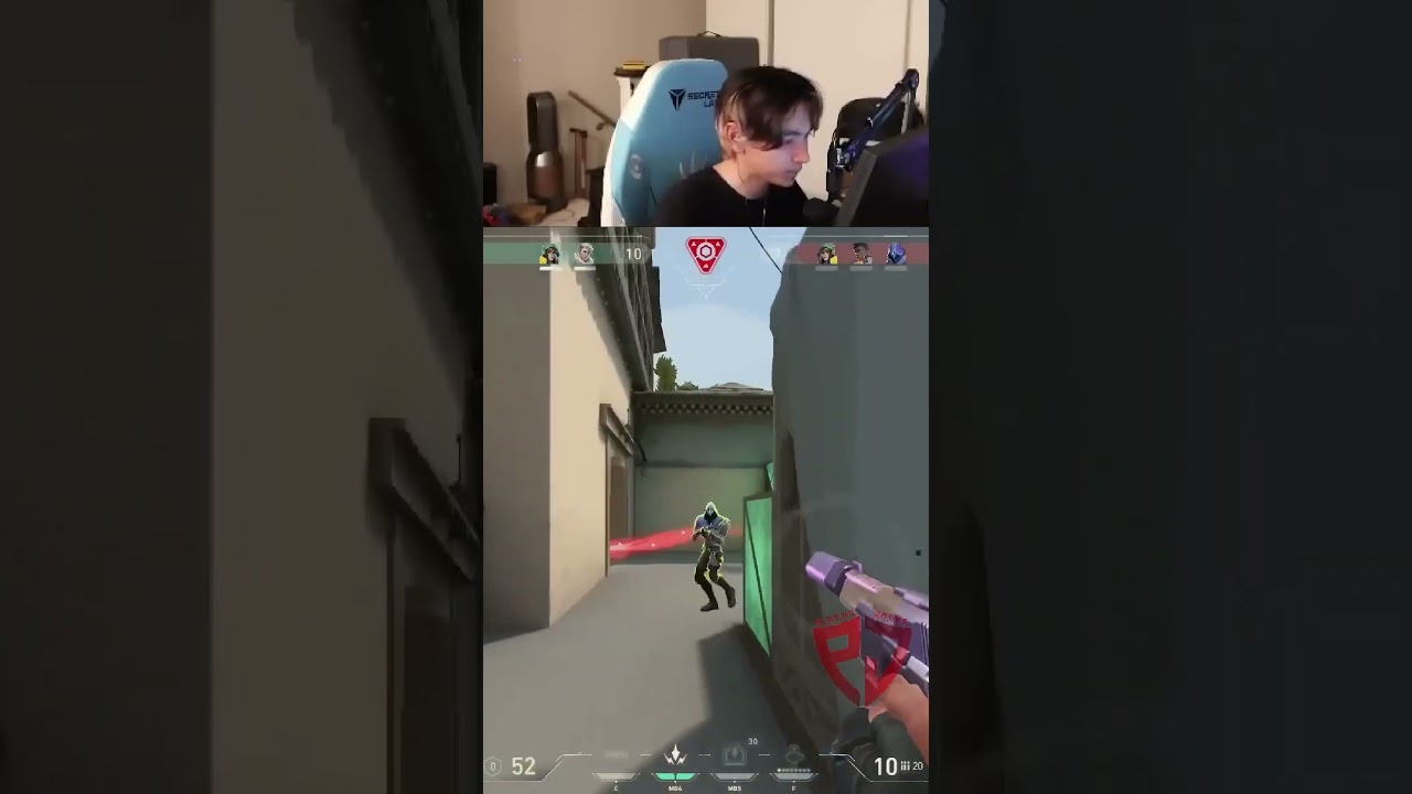 TenZ Gives Kyedae an Omen Play #tenz #kyedae #valorant #valorantclips #fps