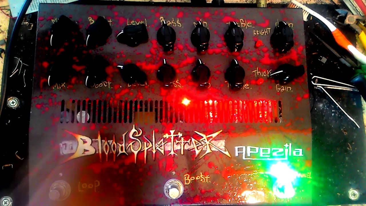 50W Hybrid tube Guitar amp in stompbox size