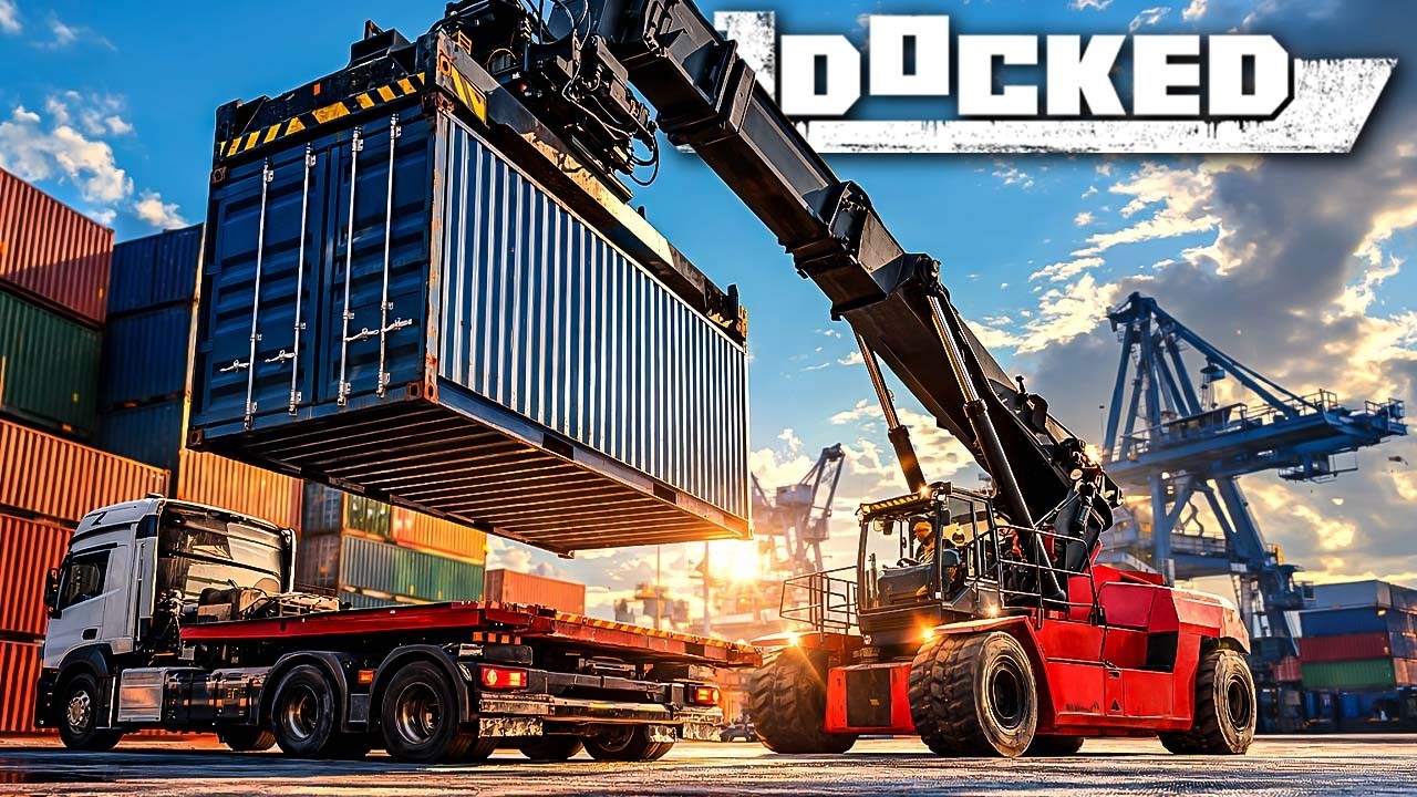 Neuer Reachstacker für den Hafen! 🚧 Container-Power beginnt | Docked #2