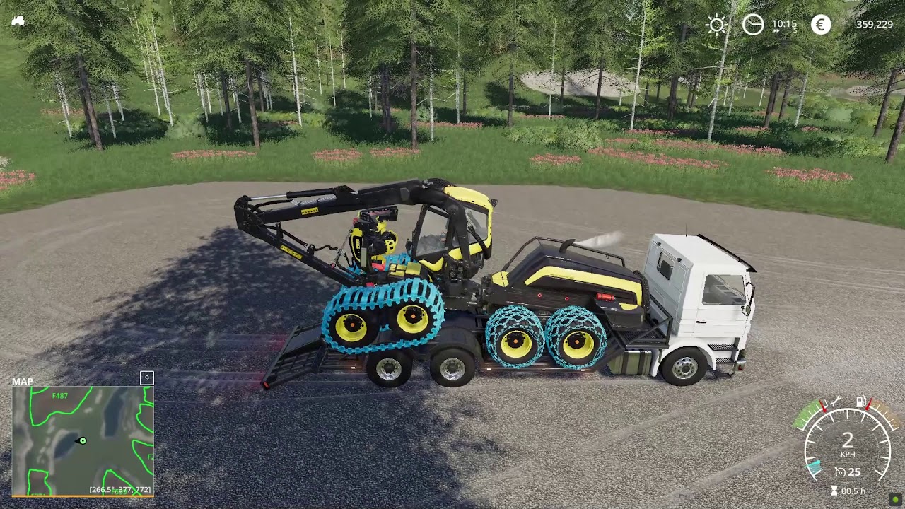 Haastava lavetti siirto FS 19