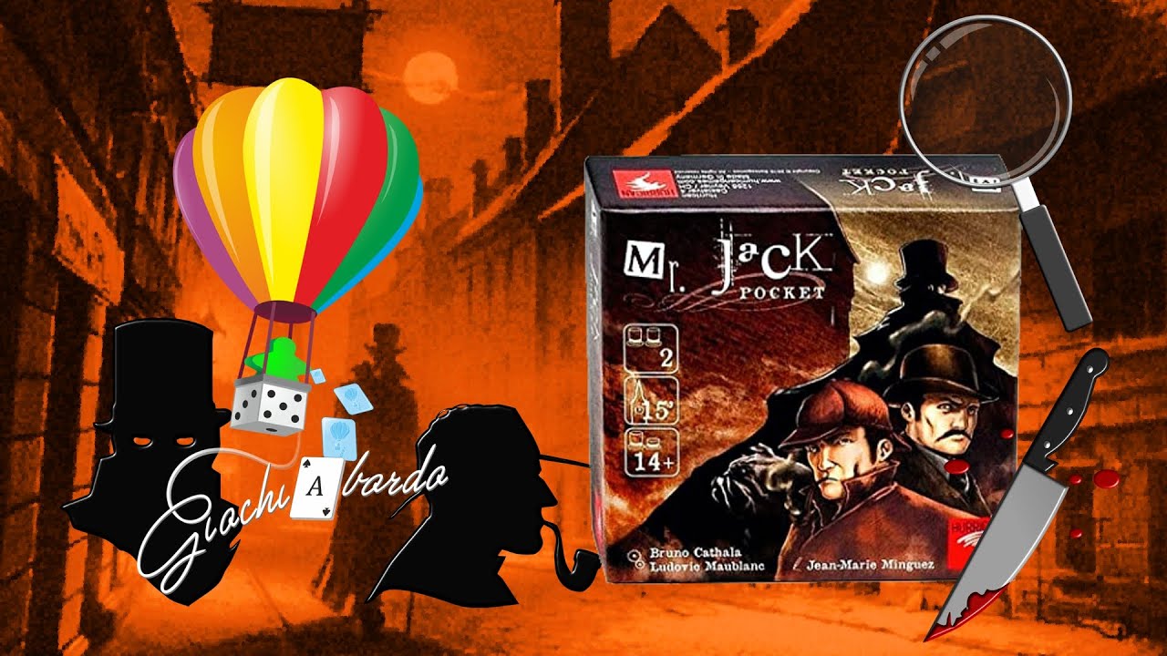 Mr Jack Poket    Gioco da Tavolo Tutorial ITA #0033