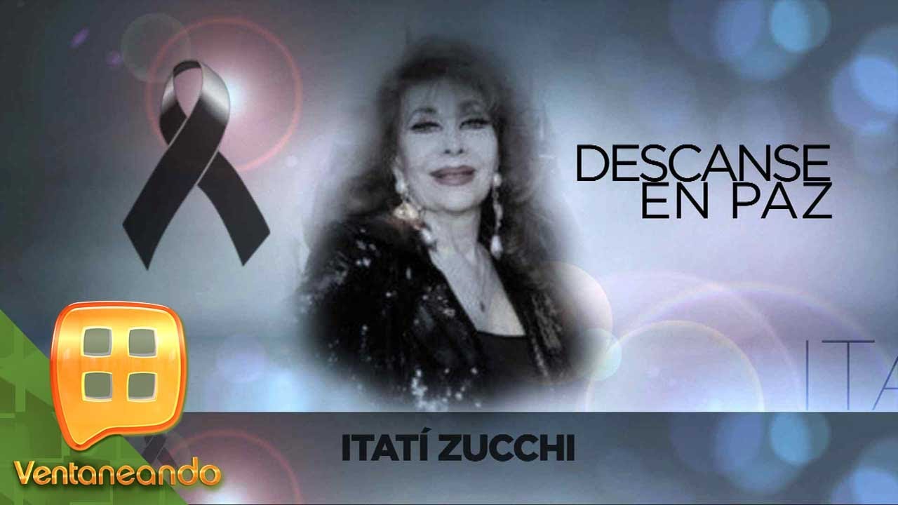 Murió Doña Itatí Zucchi, viuda de Roberto Cantoral, por complicaciones de Covid-19. | Ventaneando