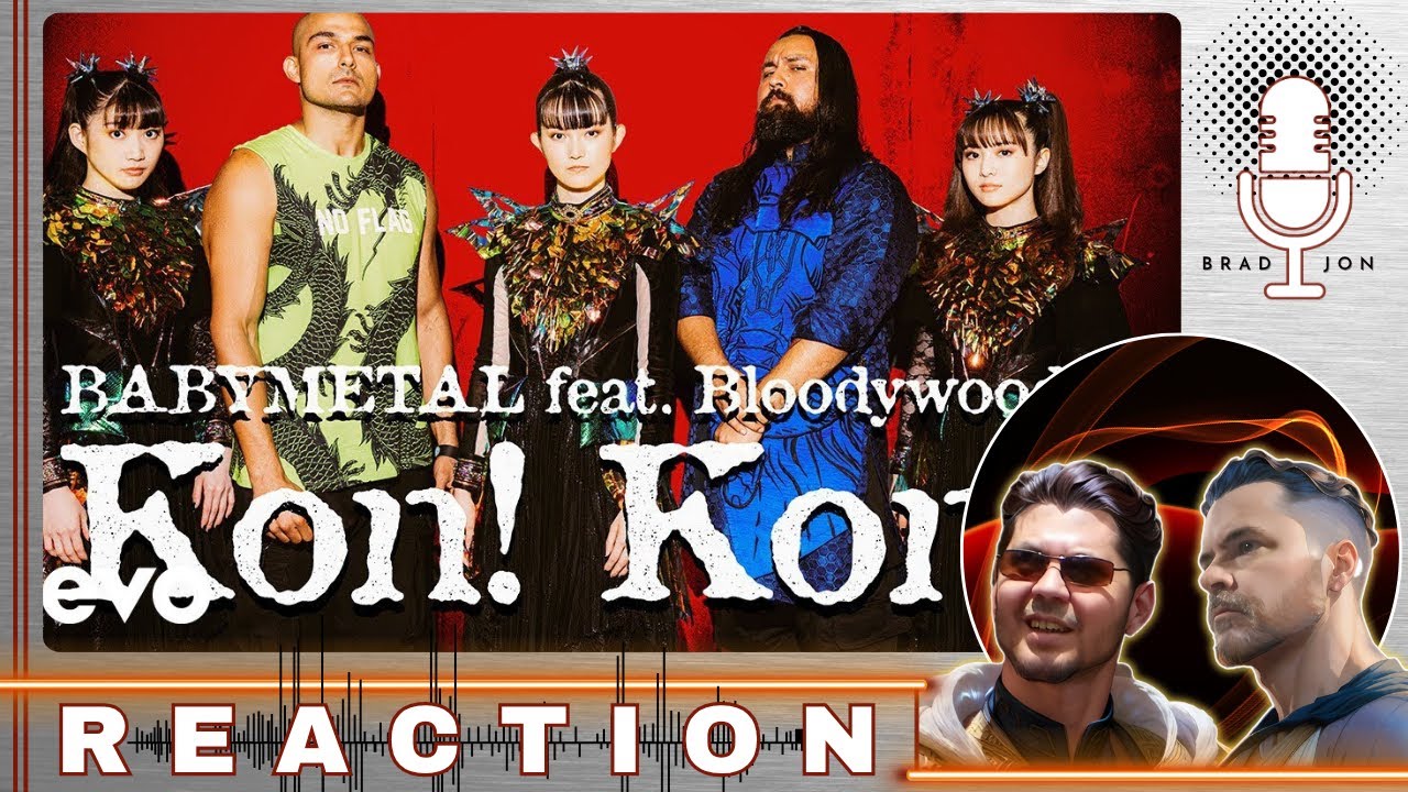 FIRST TIME HEARING | BABYMETAL featuring Bloodywood | Kon! Kon! (OMV) | REACTION