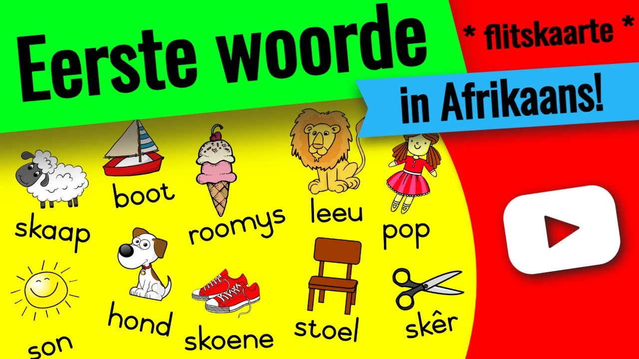 Eerste woorde | eerste woord flitskaarte