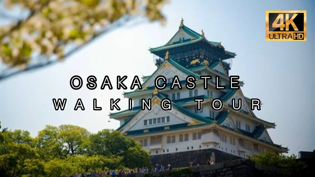 Osaka Castle Inside | Walking Tour | 2024 | 4K