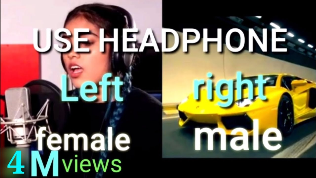 Satisfya Female  [male ] Gaddi Lamborghini  Imran Khan Cover by AiSh [ magic sound use headphones]