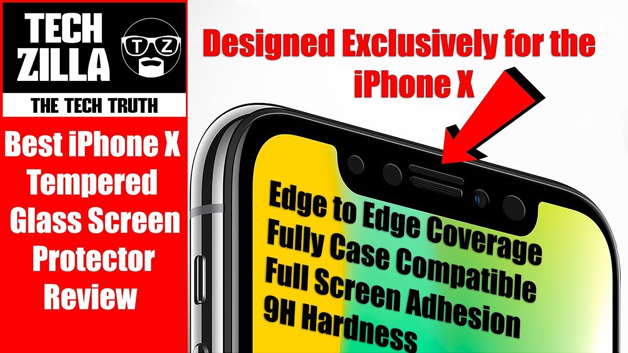 Best iPhone X Glass Screen Protector
