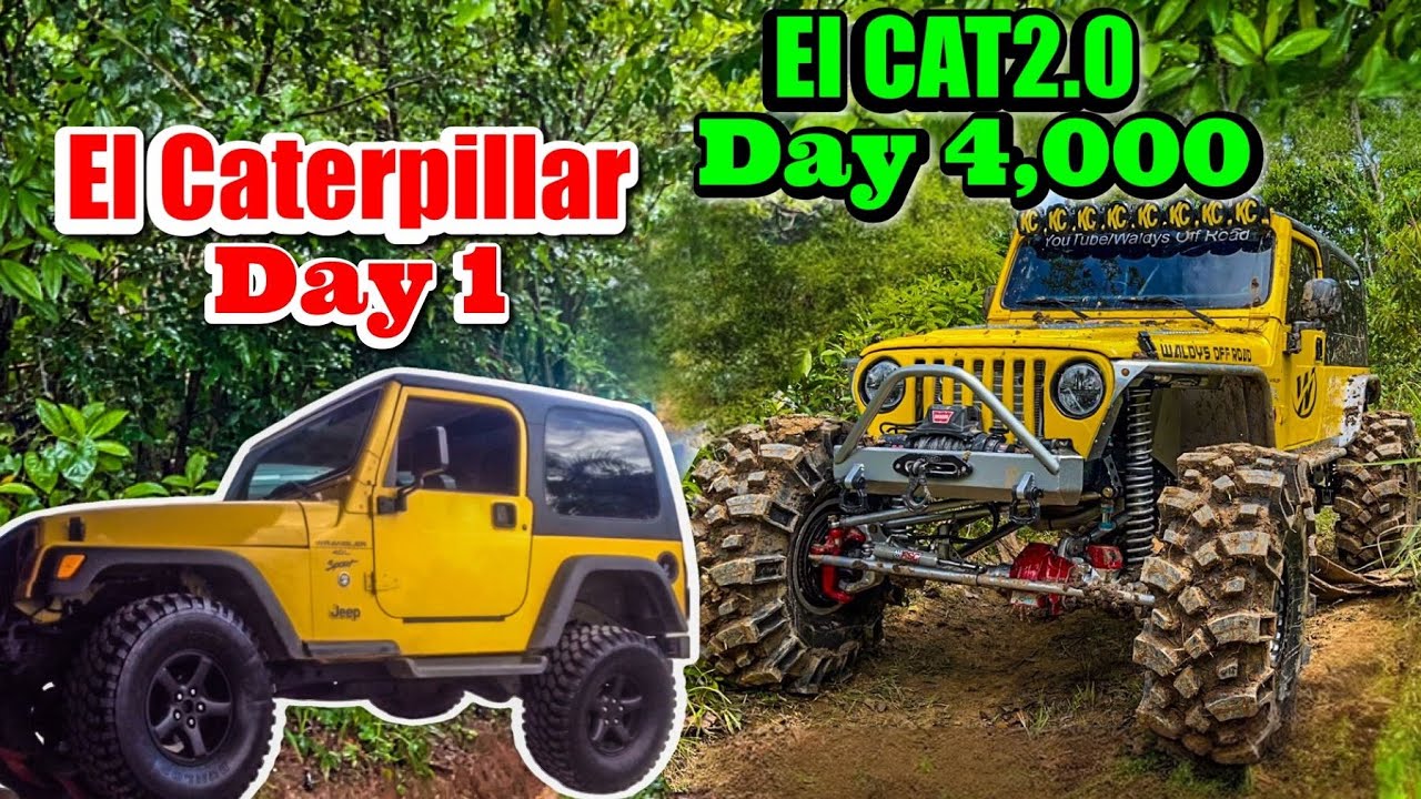 Jeep Wrangler/El CAT2.0 la Trayectoria de 11 años haciendo Off Road!