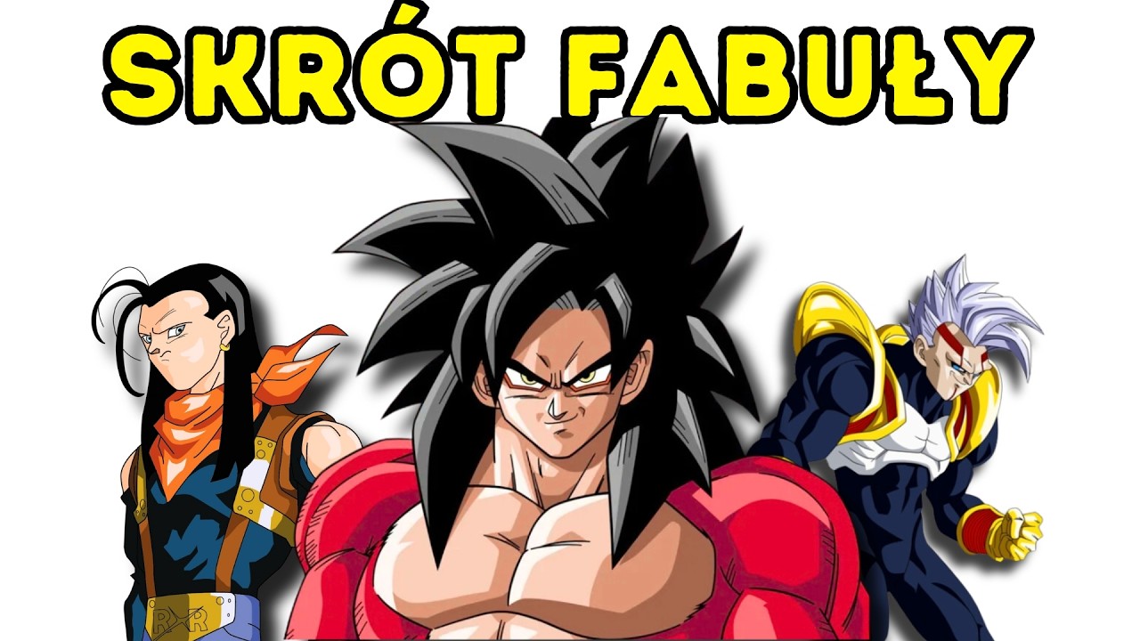 skr&oacute;t fabuły🟠Dragon Ball GT🟠droga Goku do SSJ4