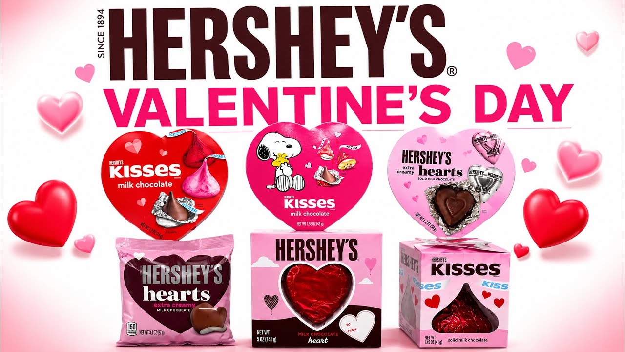 Valentine's Day Special | Hershey's Candy | ASMR