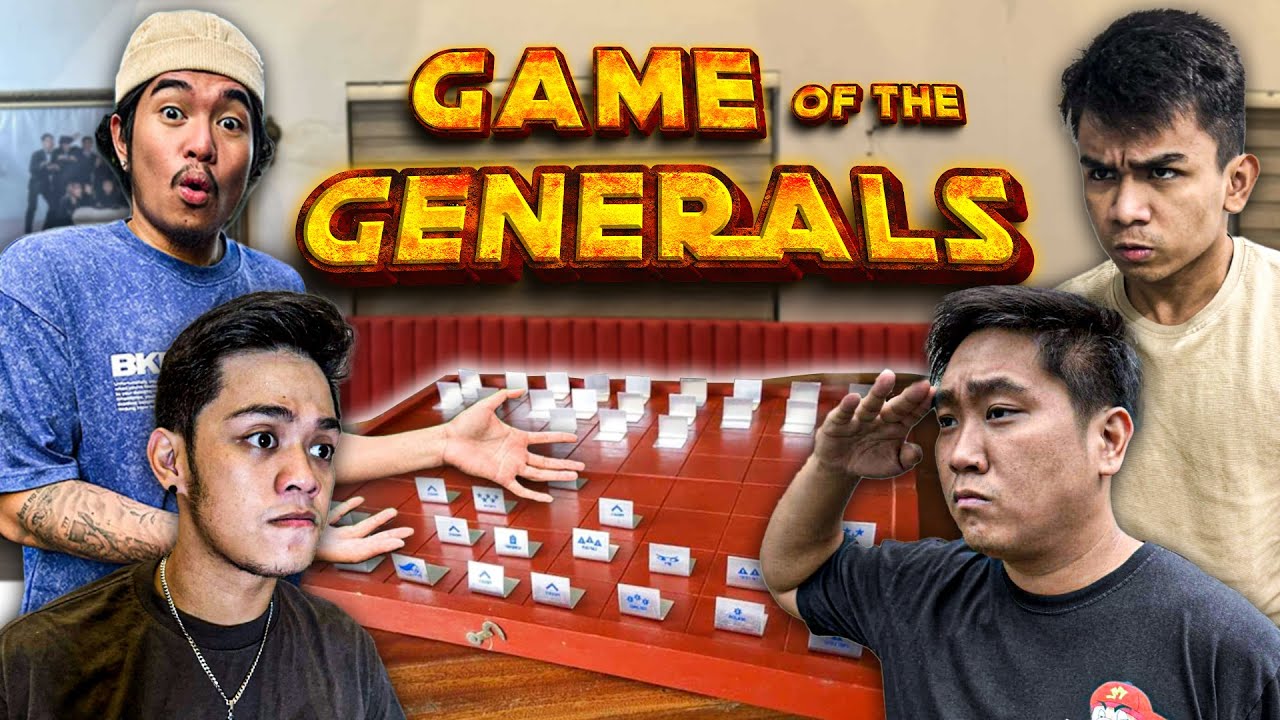 NAGKABOMBAHAN sa GAME of the GENERALS!