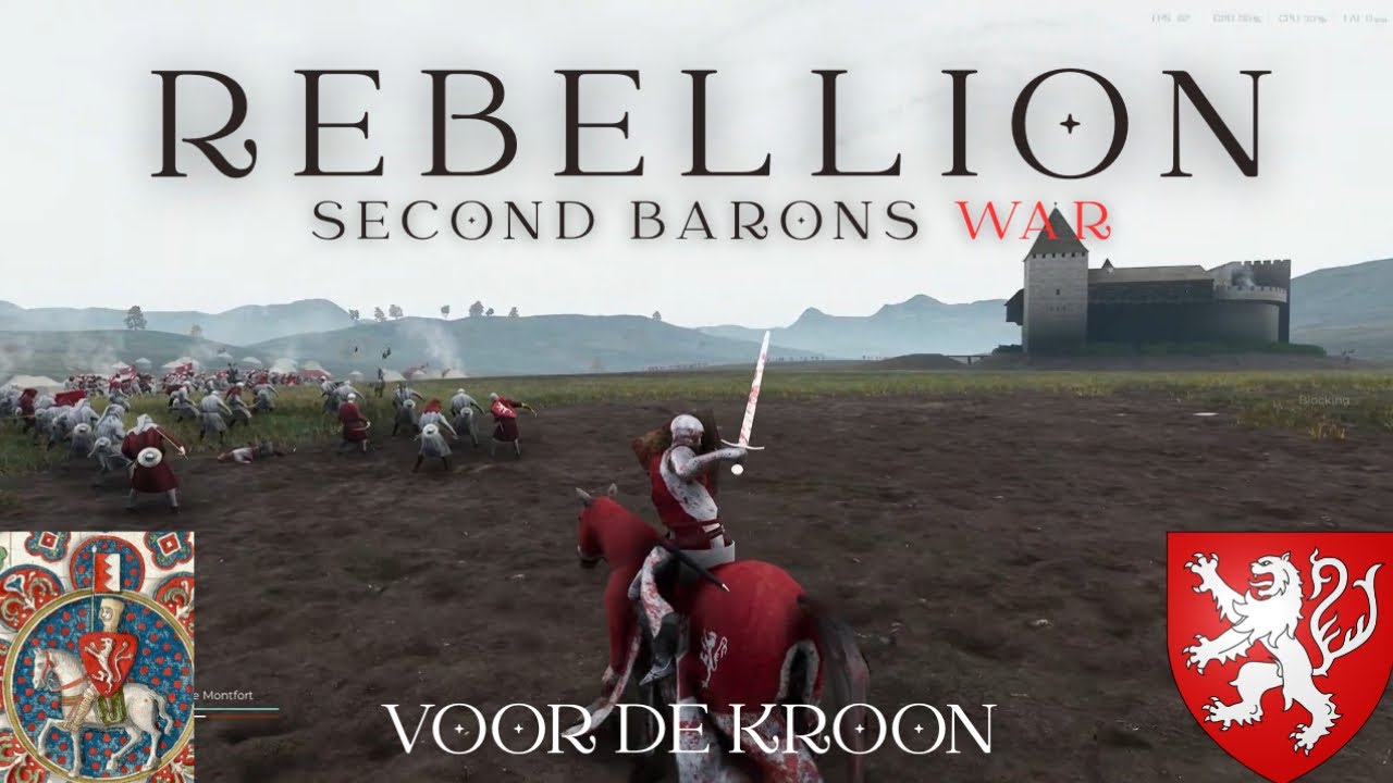 Voor De Kroon: Can Simon de Montfort Succeed in His Rebellion? – Epic Barons' War Campaign Gameplay