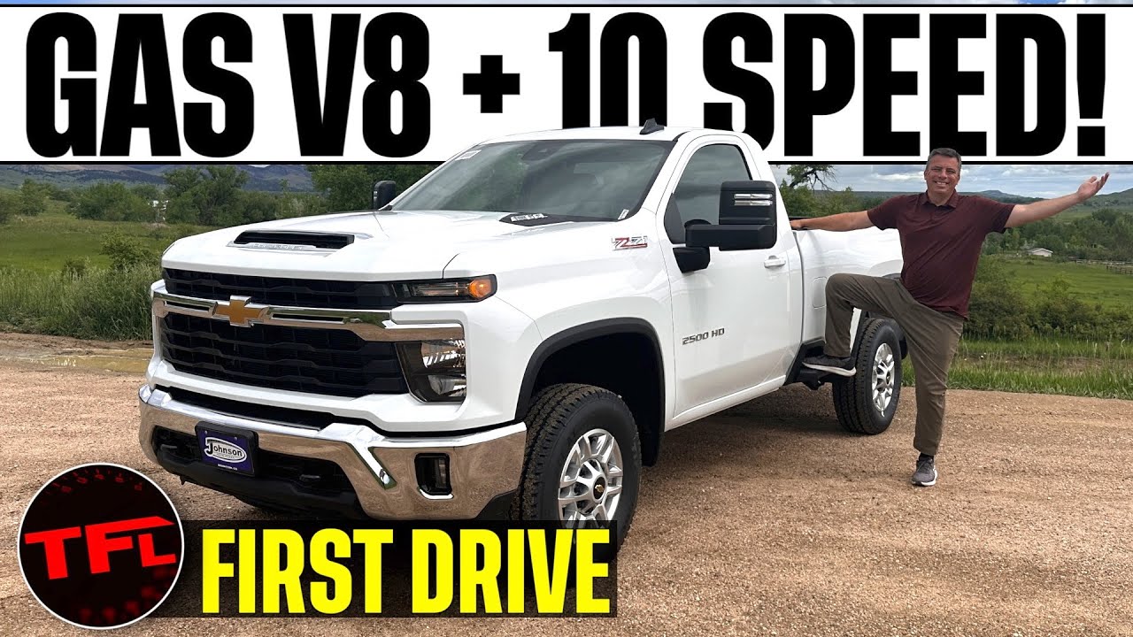 Новый Chevy Silverado HD 2024 года теперь оснащен 10-ступенчатой ​​коробкой передач Allison — луч...