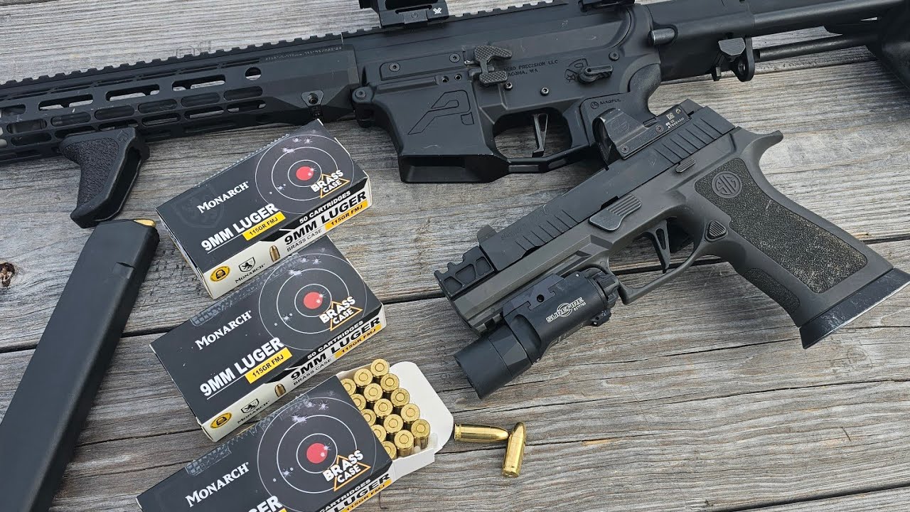 Патроны Monarch 9 мм Range — краткий обзор