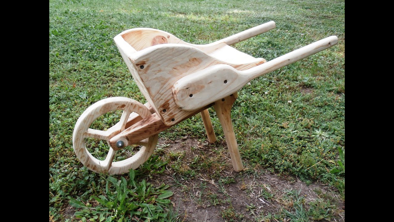 ✅🔨 how to make a wheelbarrow with recycled wood handmade