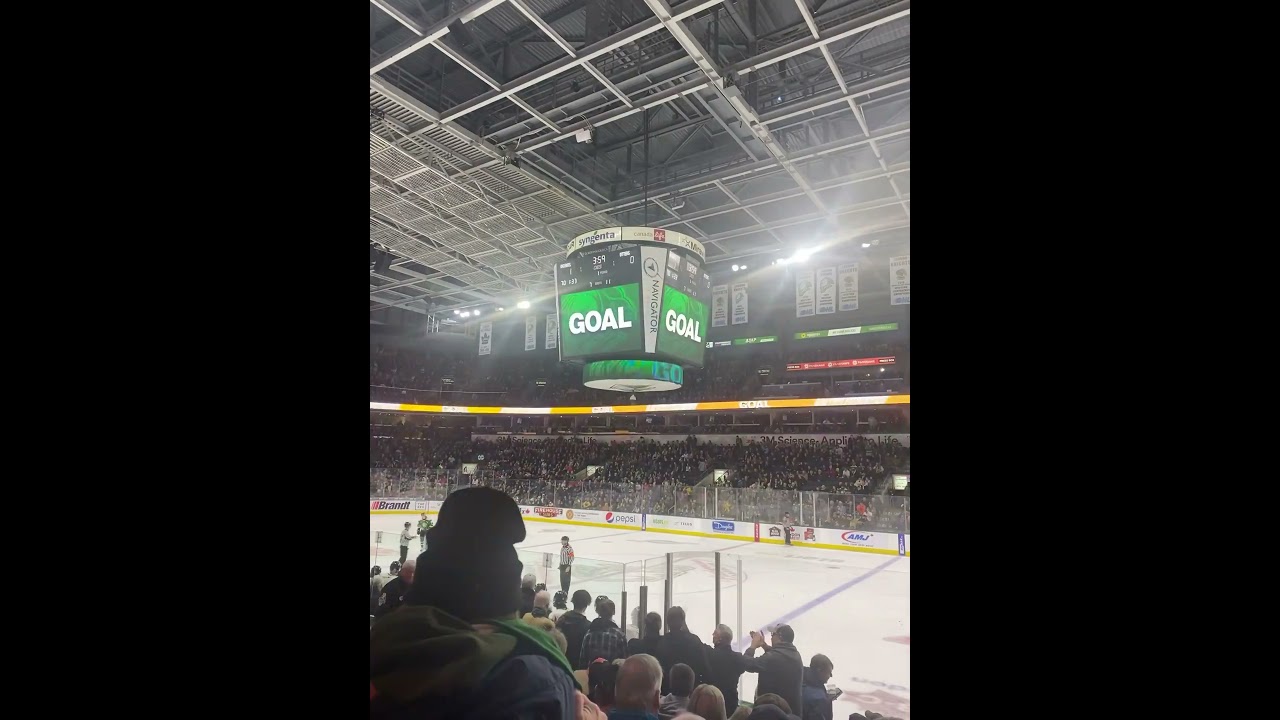 London knights vs errie otters #canada #hockey #winter #game