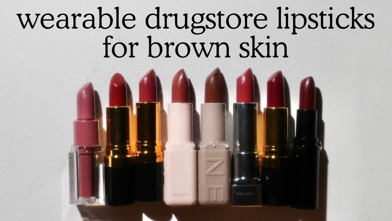 New and cult classic nude & everyday affordable lipsticks for brown skin!