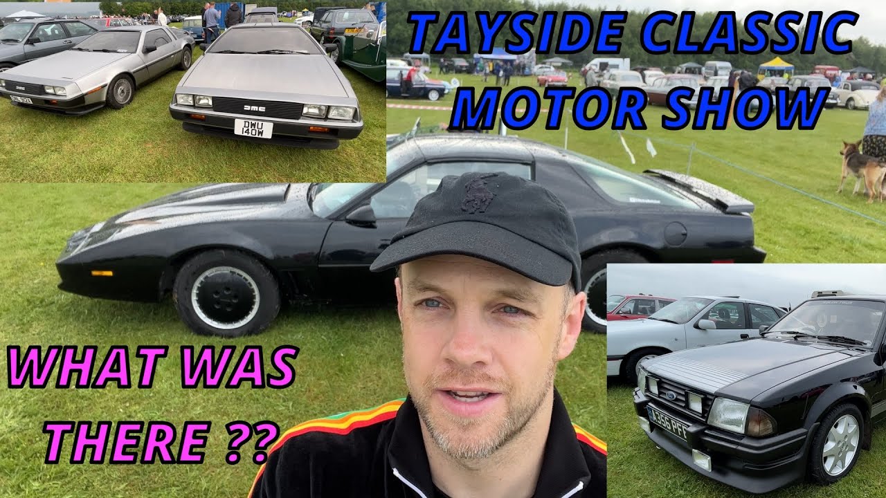 KITT ATTENDS TAYSIDE CAR SHOW 2023 - WHATS ALL THERE?