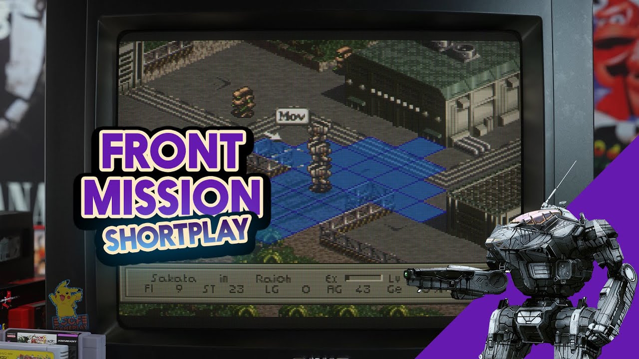 Front Mission (English Patched) | 1995 | Tactical Mecha Warfare! | Super Nintendo