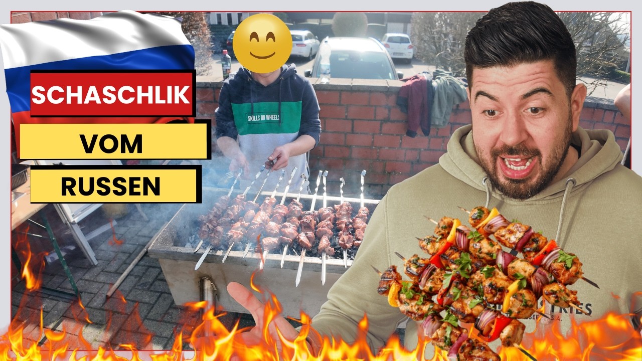 Russen machen das BESTE SCHASCHLIK - Neueröffnung Gastronom