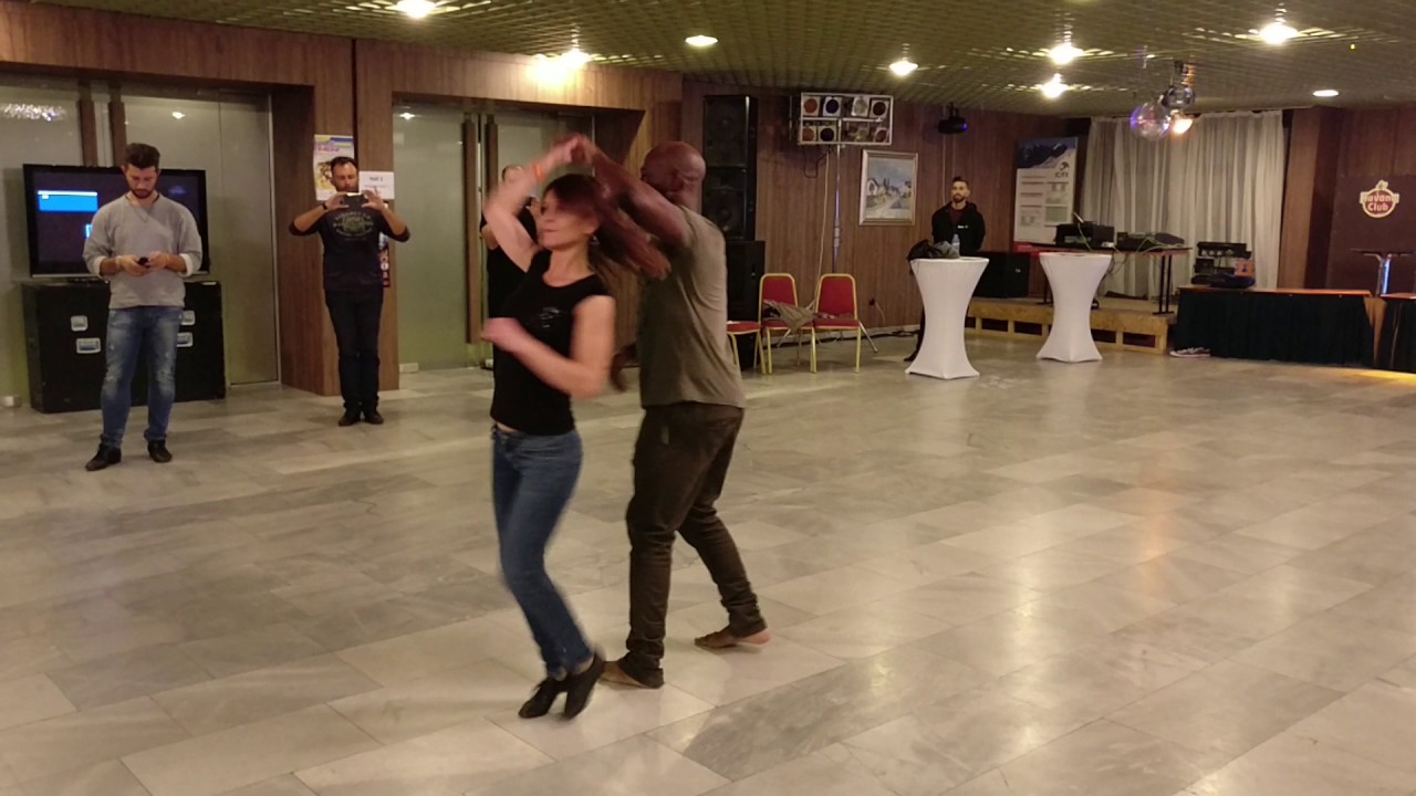 Sean Babatunde Salsa partnerwork #1 Borovets 2016