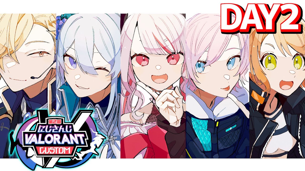 #にじばろカスタム DAY2！もう皆が優勝で良くない？【 にじさんじ / 神田笑一 】