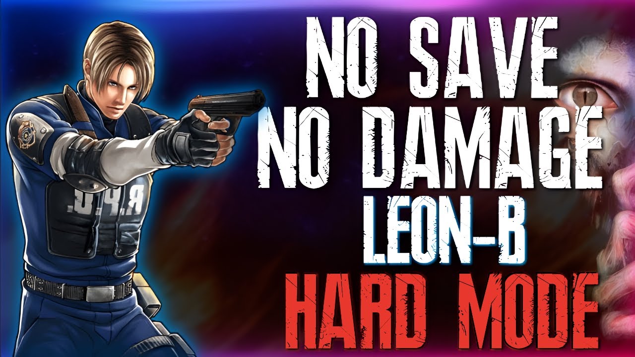 Resident Evil 2 (PC) Leon B, Hard - No Save, No Damage (S Rank)