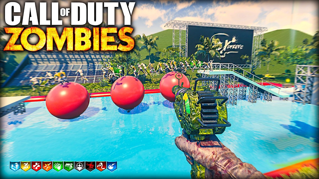 Опыт паркура WIPEOUT Zombies... (Black Ops 3)