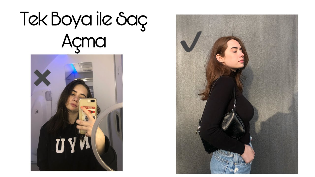 DOĞAL BOYA İLE SAÇ AÇMA | EVDE BOYADIM