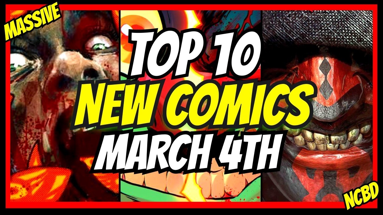 Top 10 New Comics This Week 🔥 MASSIVE NCBD 🔥 Week 9 2026