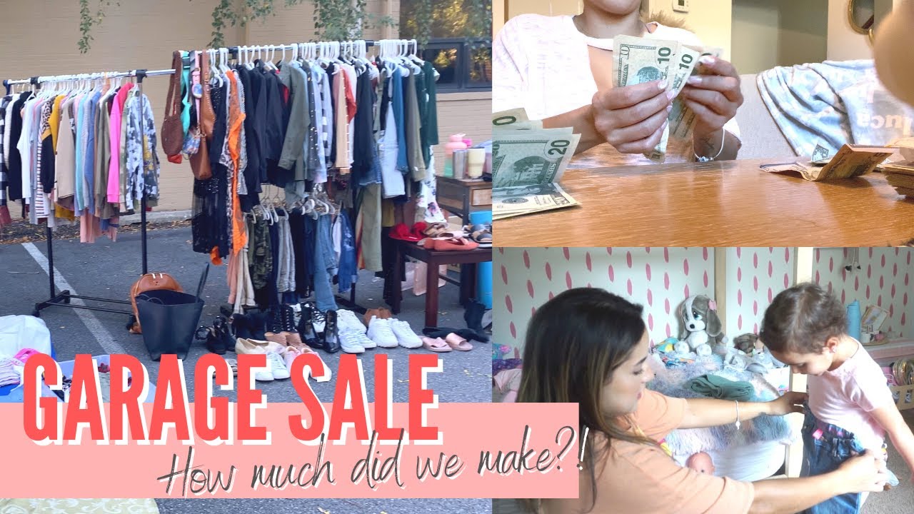 WE HAD A GARAGE SALE...This is how it went! | XoJuliana