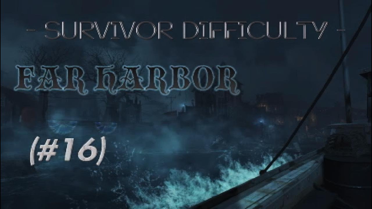 F4: Far Harbor #16 (SURVIVOR DIFFICULTY) - PS5 4K/60FPS/HDR - (Lo que el Átomo exija I ) No comment