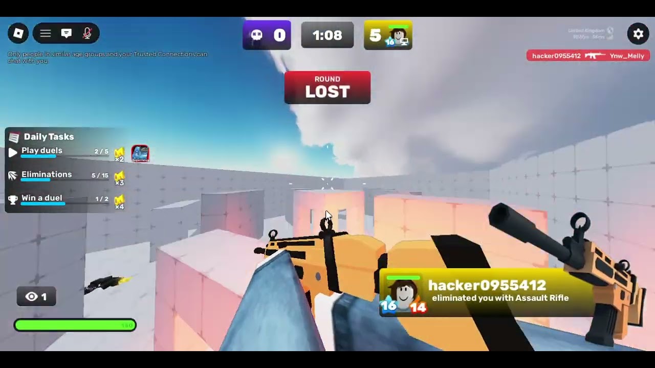 Played Against A Cheater Had Bad Cheats