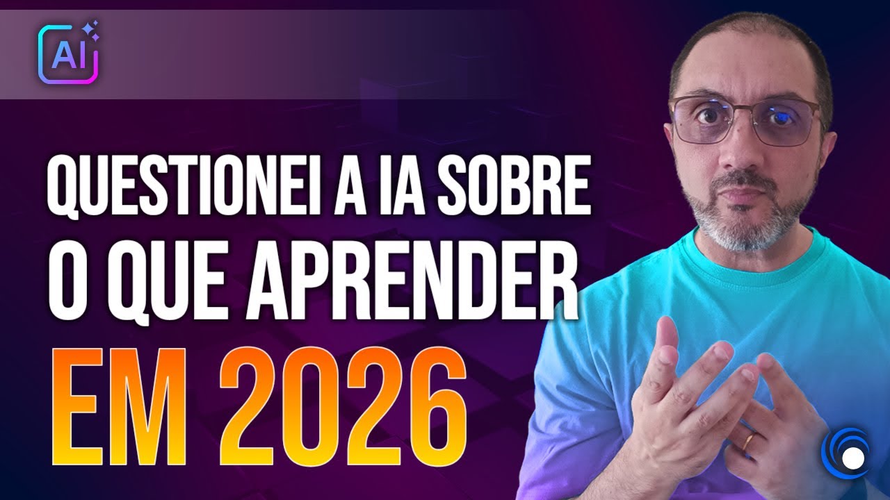 Perguntei à IA sobre o que APRENDER em 2026