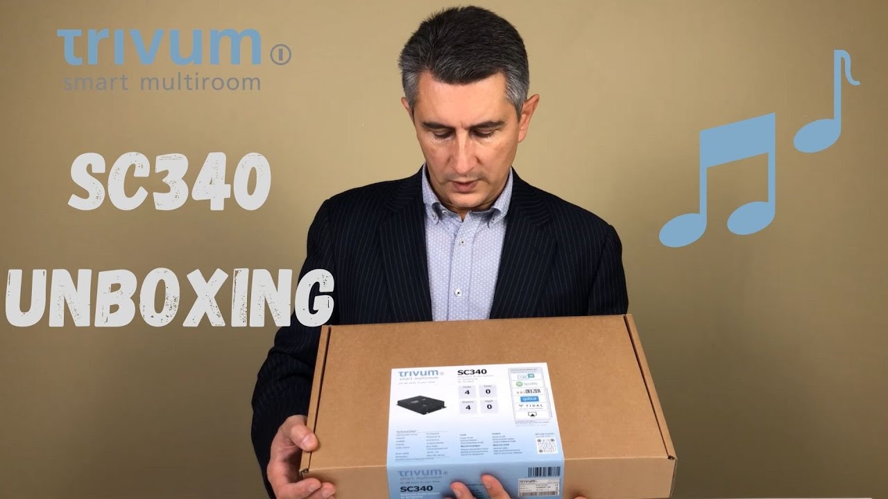Trivum SC340 UNBOXING