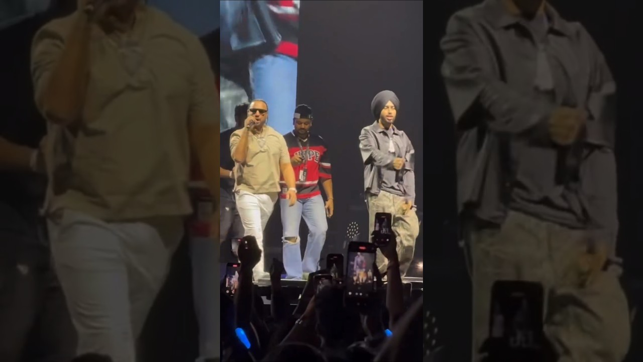 Imran Khan Amplifier entry with Shubh live Dubai #imrankhanworld #shubh #live #dubai