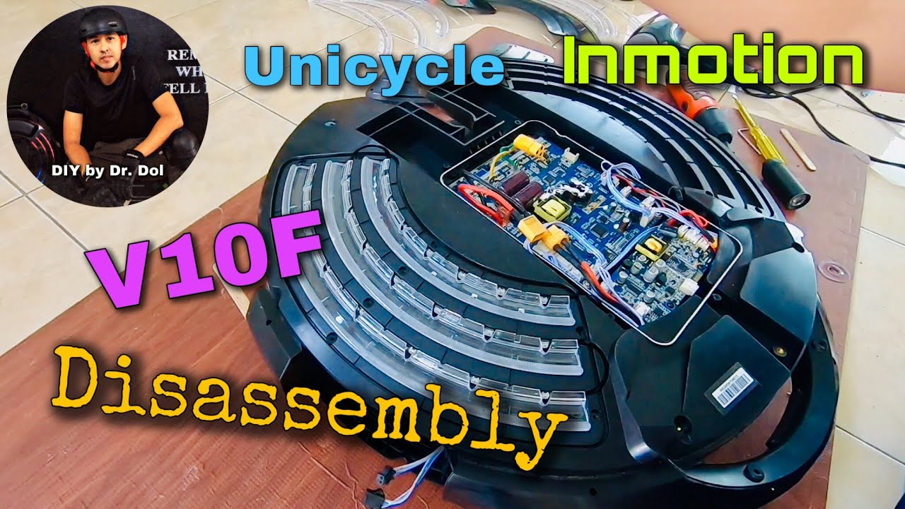 Electric Unicycle, Inmotion V10F, Disassembly | ถอดรื้อล้อเดียวไฟฟ้า