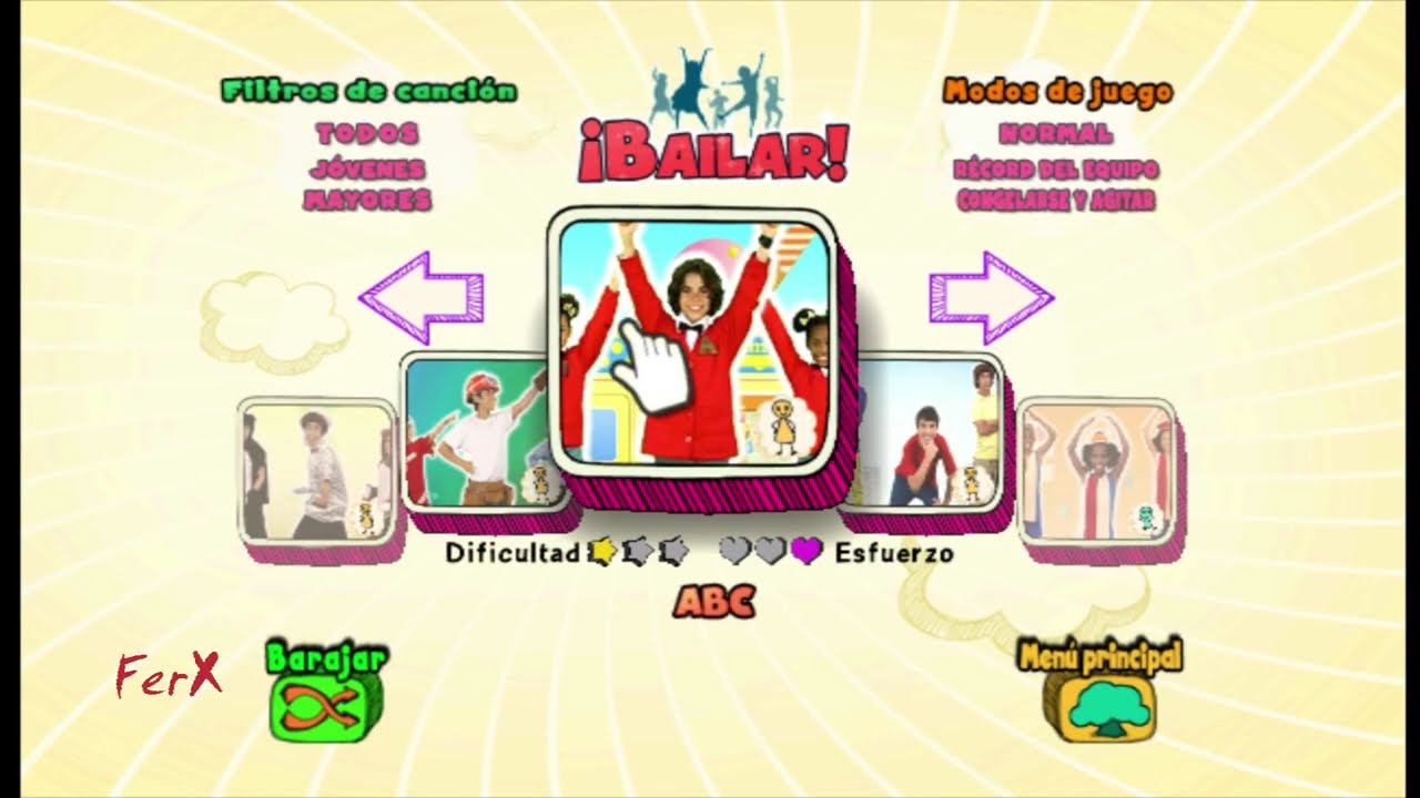 [Wii] Just Dance Kids - Song list + Extras