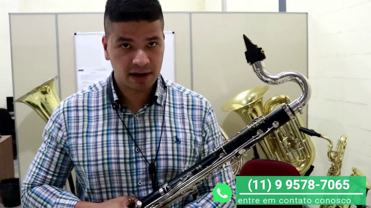 clarinete baixo (clarone) Vito 7168 #4234c - www.queroumclarone.com.br