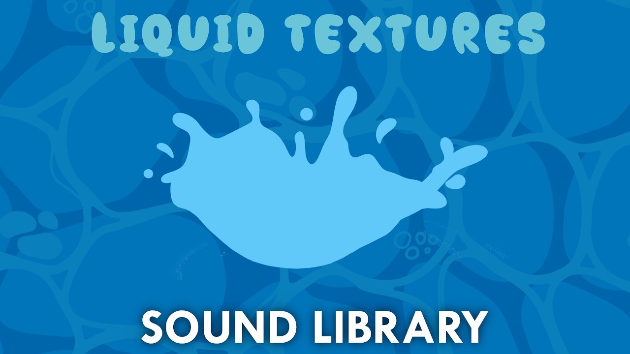 Liquid Textures || Sound Library Demo