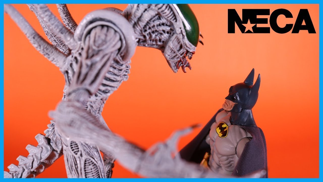 NECA Toys NYCC 2019 Exclusive BATMAN VS JOKER XENOMORPH Action Figure Toy Review